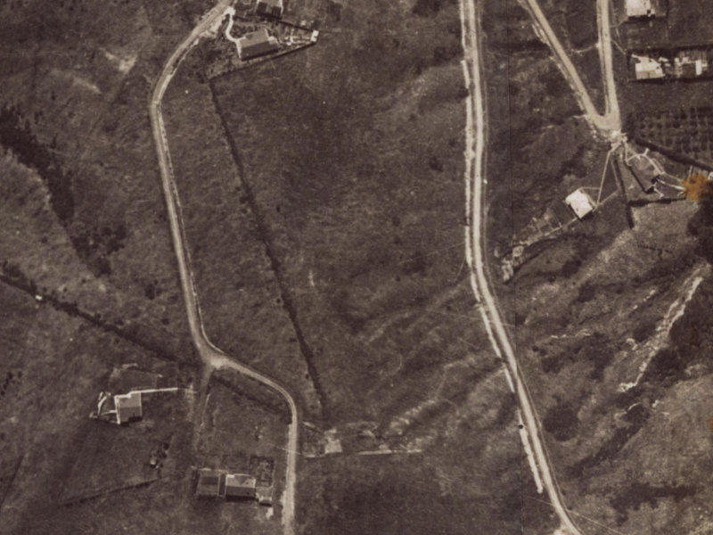 Millhill Lane from the air, 1925-1929