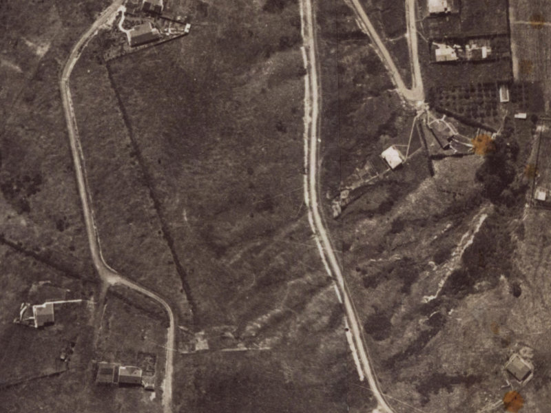 22 Millhill Lane from the air, 1925-1929