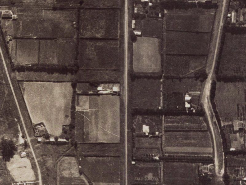 26B Hillsborough Terrace from the air, 1925-1929