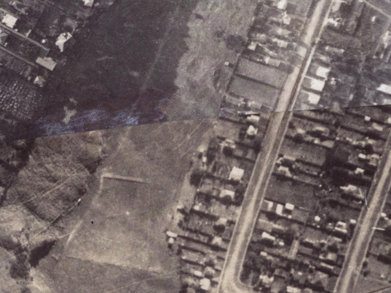 Wakatu Avenue from the air, 1925-1929