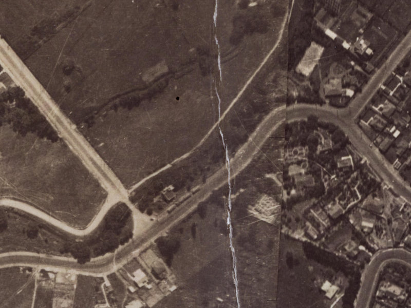 31A Cashmere Road from the air, 1925-1929