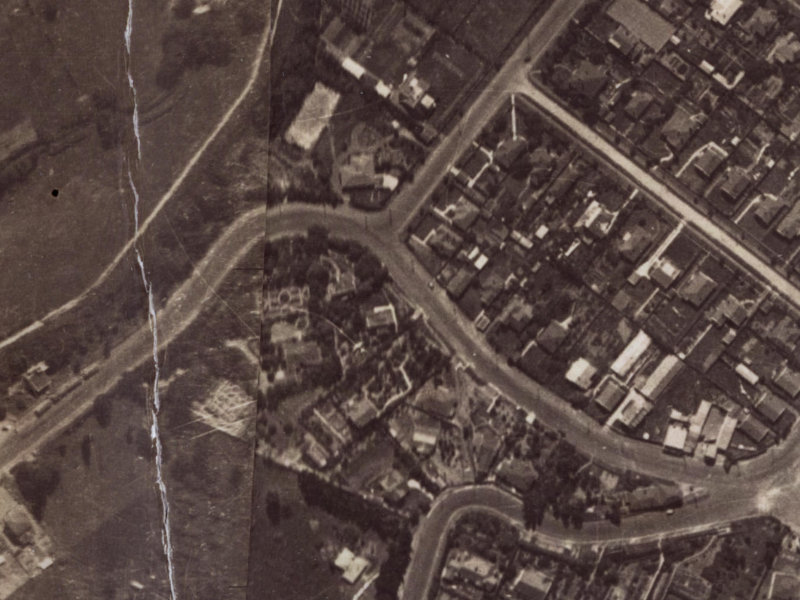 21 Cashmere Road from the air, 1925-1929