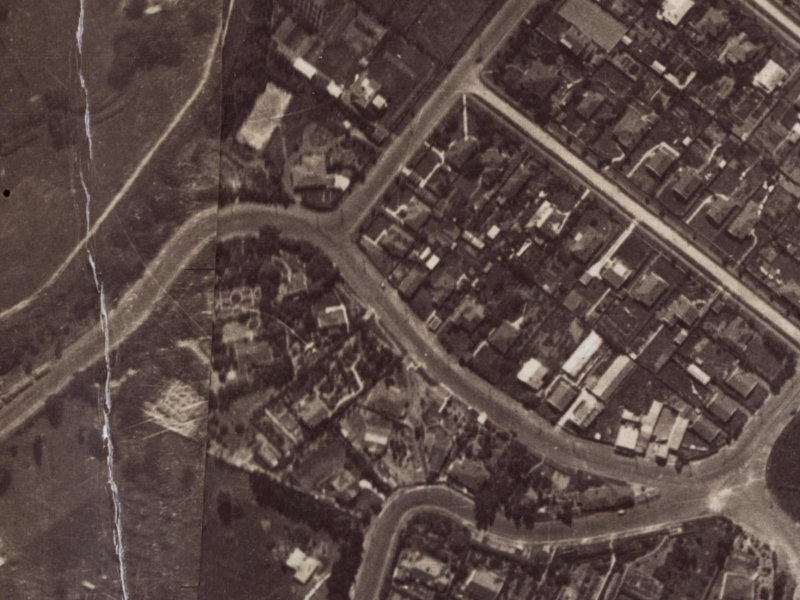 22 Cashmere Road from the air, 1925-1929