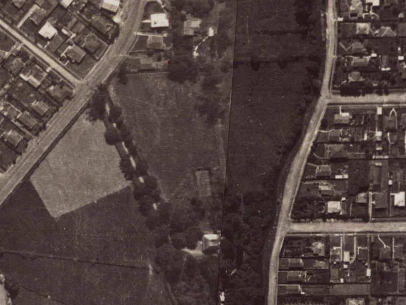 22A Colombo Street from the air, 1925-1929