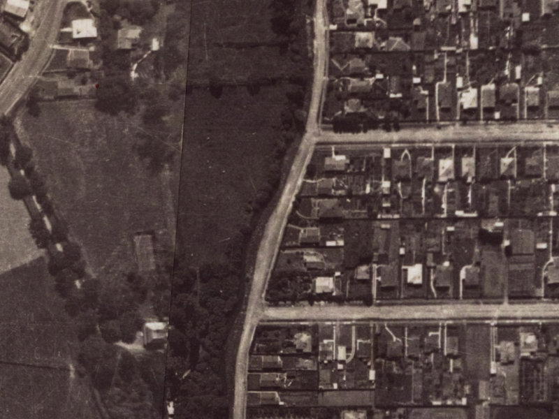 151–171 Waimea Terrace from the air, 1925-1929