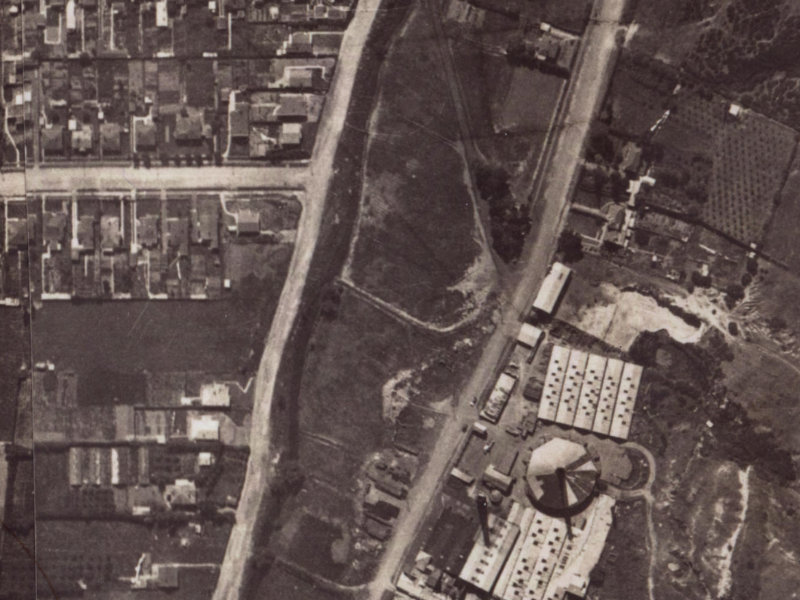 5 Palatine Terrace from the air, 1925-1929
