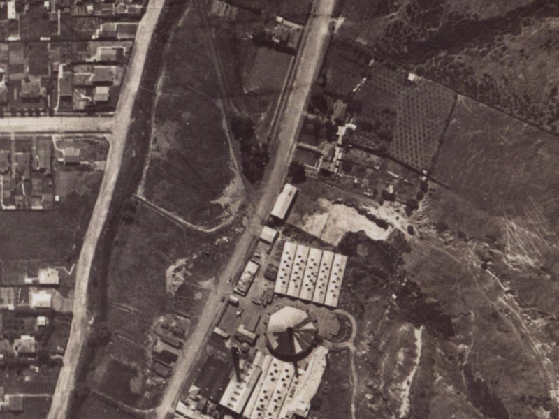110 Centaurus Road from the air, 1925-1929