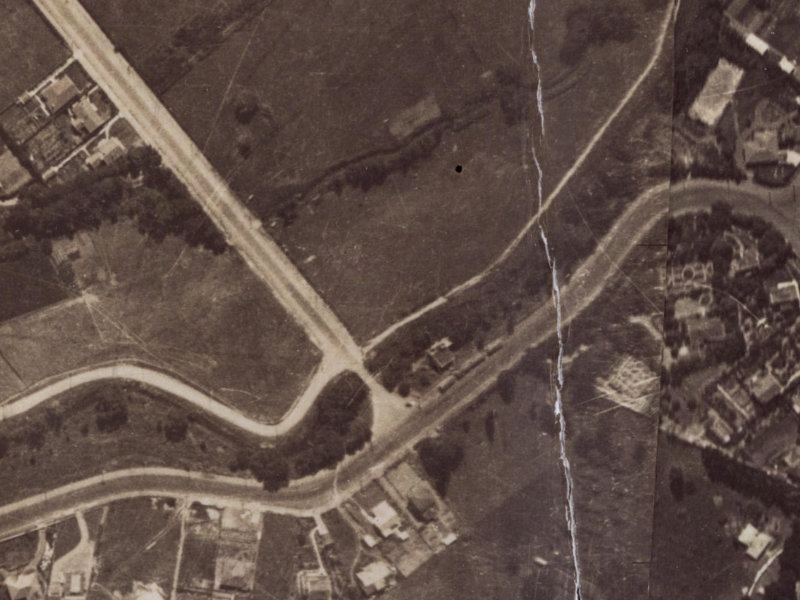221 Ashgrove Terrace from the air, 1925-1929