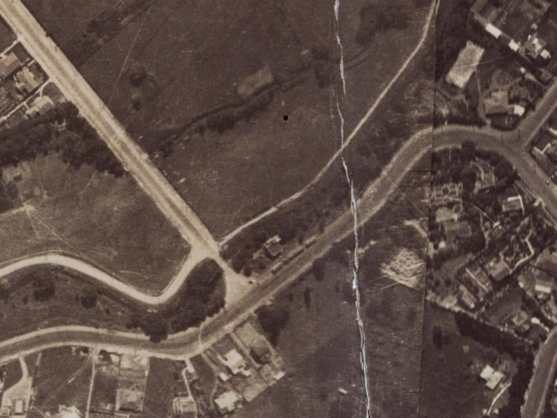 36 Cashmere Road from the air, 1925-1929