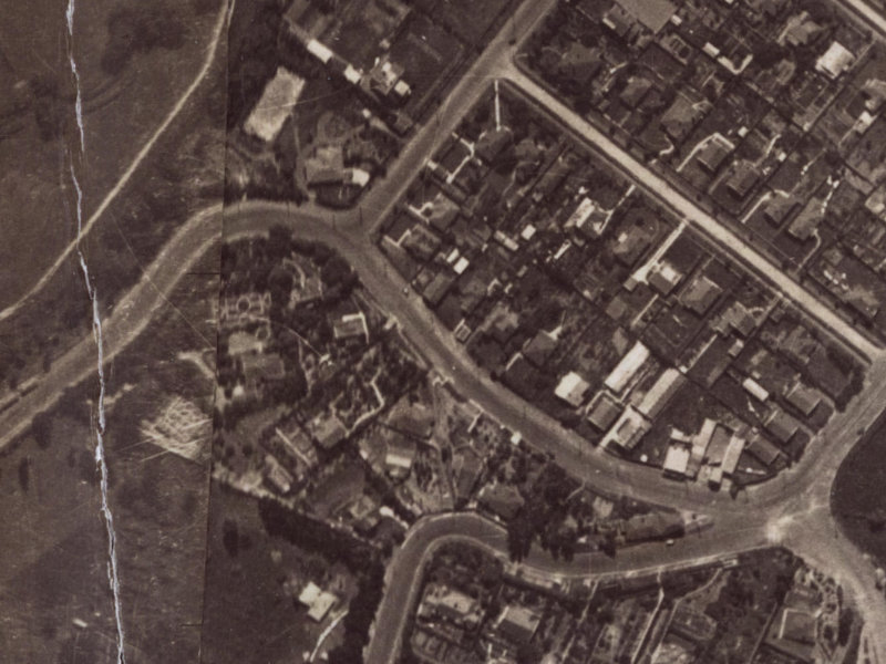 20 Cashmere Road from the air, 1925-1929