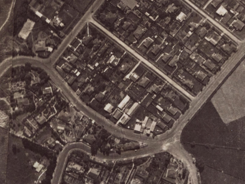14C Cashmere Road from the air, 1925-1929