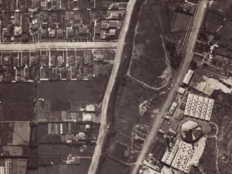 5B Palatine Terrace from the air, 1925-1929