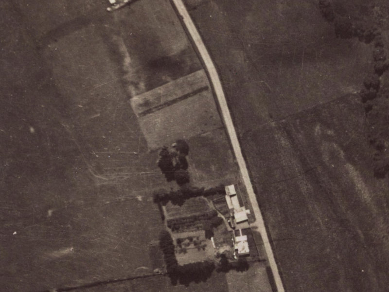 208 Hoon Hay Road from the air, 1925-1929