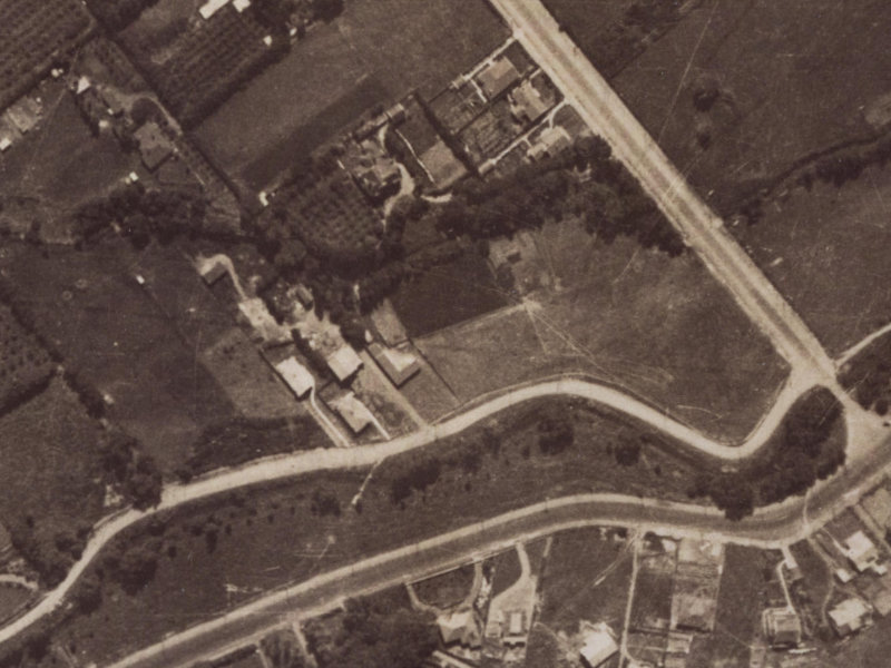 Ashgrove Terrace from the air, 1925-1929