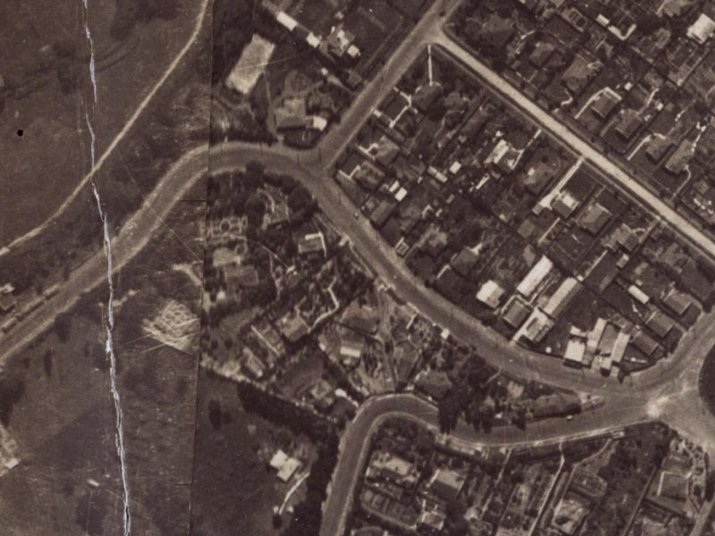 17 Cashmere Road from the air, 1925-1929