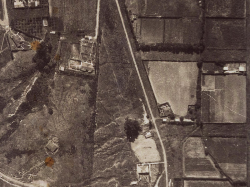 42 Albert Terrace from the air, 1925-1929