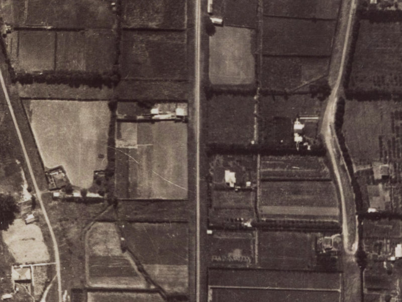 Hillsborough Terrace from the air, 1925-1929