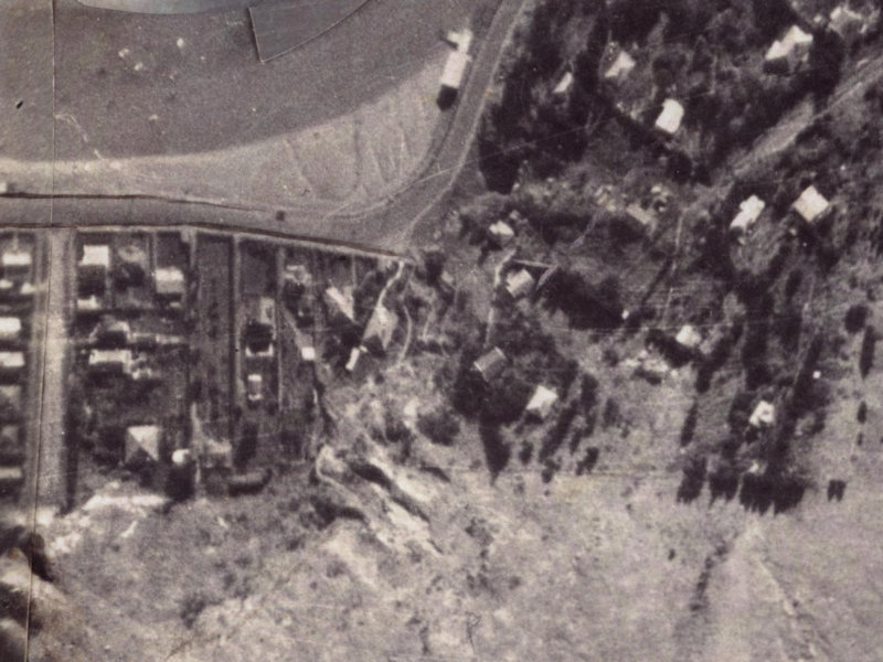 54 Kinsey Terrace from the air, 1925-1929