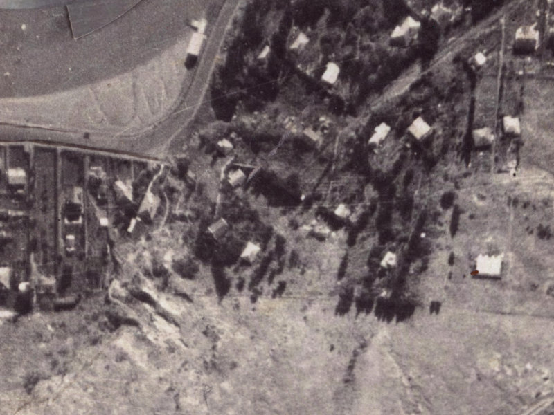47 Kinsey Terrace from the air, 1925-1929