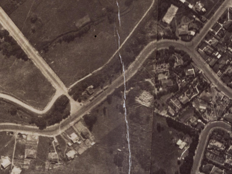 33 Cashmere Road from the air, 1925-1929