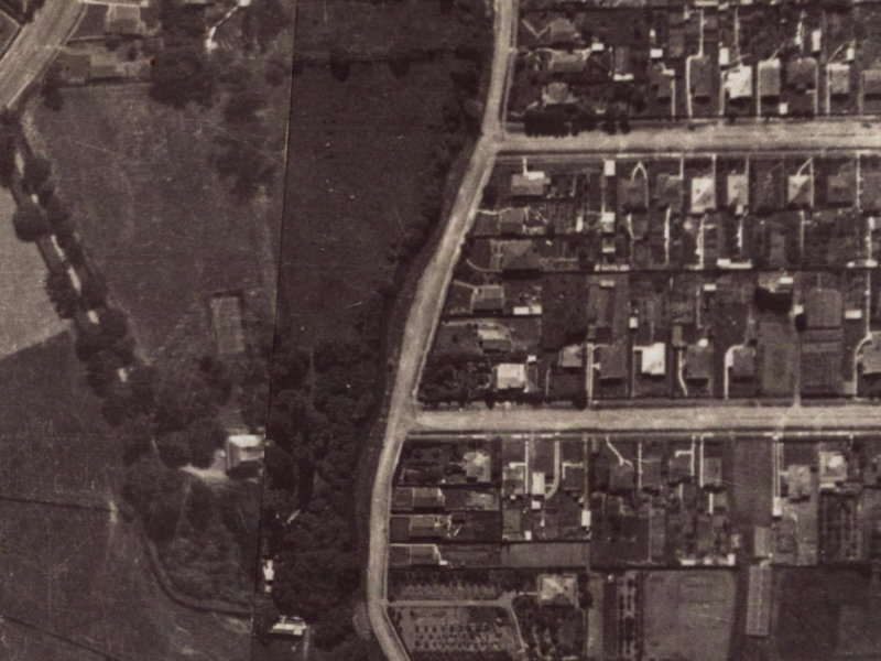 165 Waimea Terrace from the air, 1925-1929