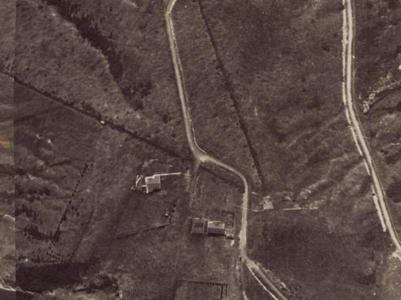 31A Huntsbury Avenue from the air, 1925-1929
