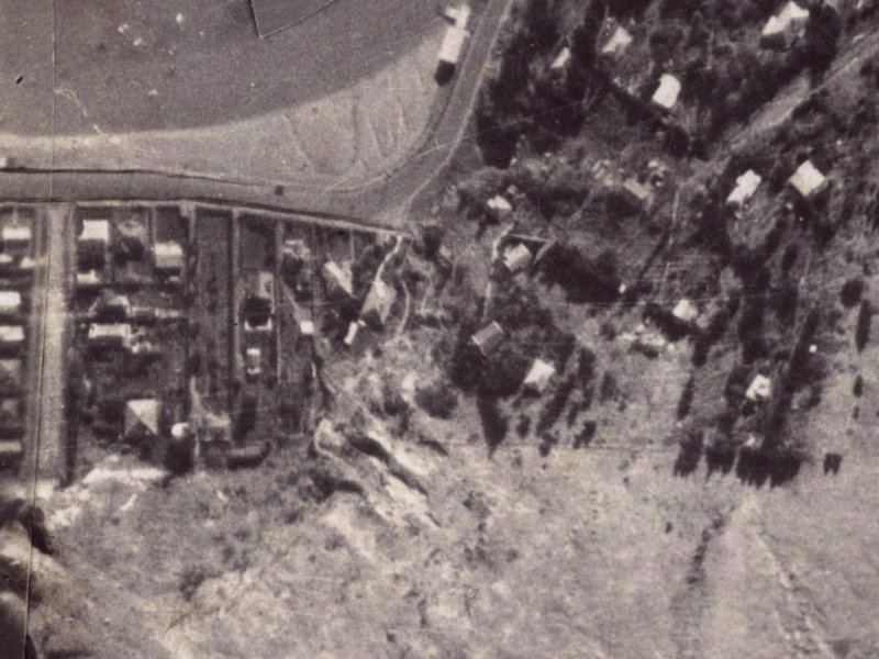 57 Kinsey Terrace from the air, 1925-1929