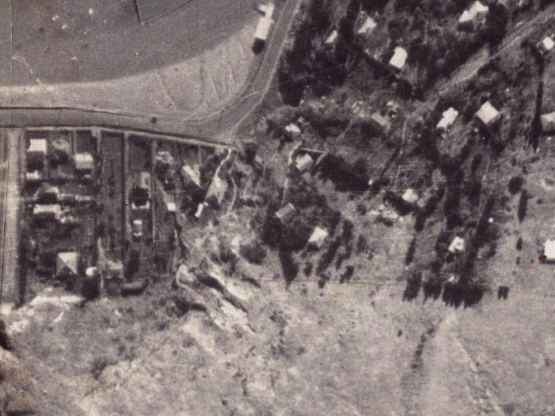 55 Kinsey Terrace from the air, 1925-1929