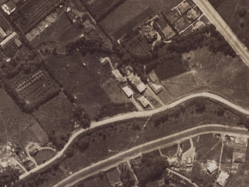 187 Ashgrove Terrace from the air, 1925-1929