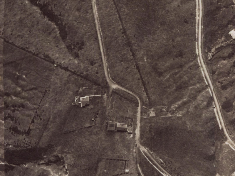 33 Huntsbury Avenue from the air, 1925-1929