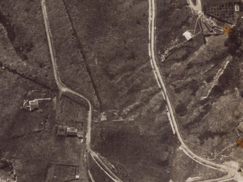 27 Millhill Lane from the air, 1925-1929