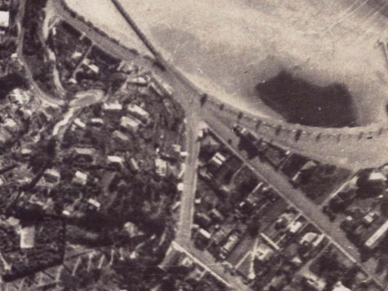 1 Nayland Street from the air, 1925-1929