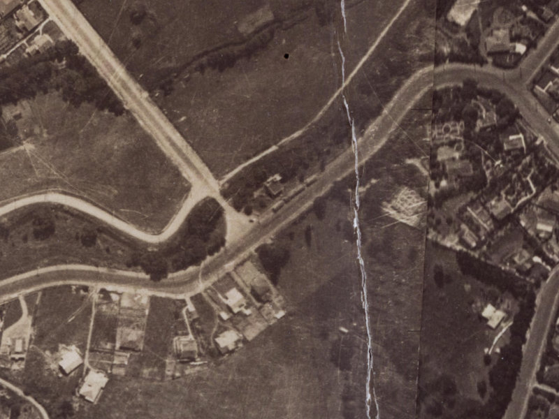 35 Cashmere Road from the air, 1925-1929