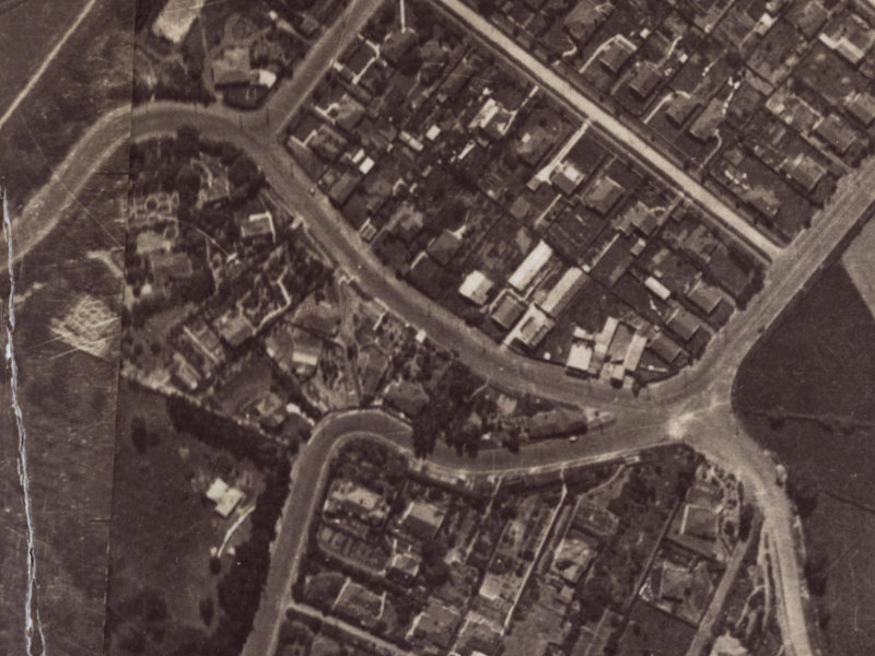 14 Cashmere Road from the air, 1925-1929
