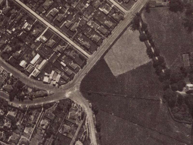 8 Colombo Street from the air, 1925-1929