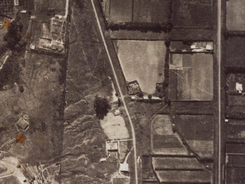 49 Albert Terrace from the air, 1925-1929