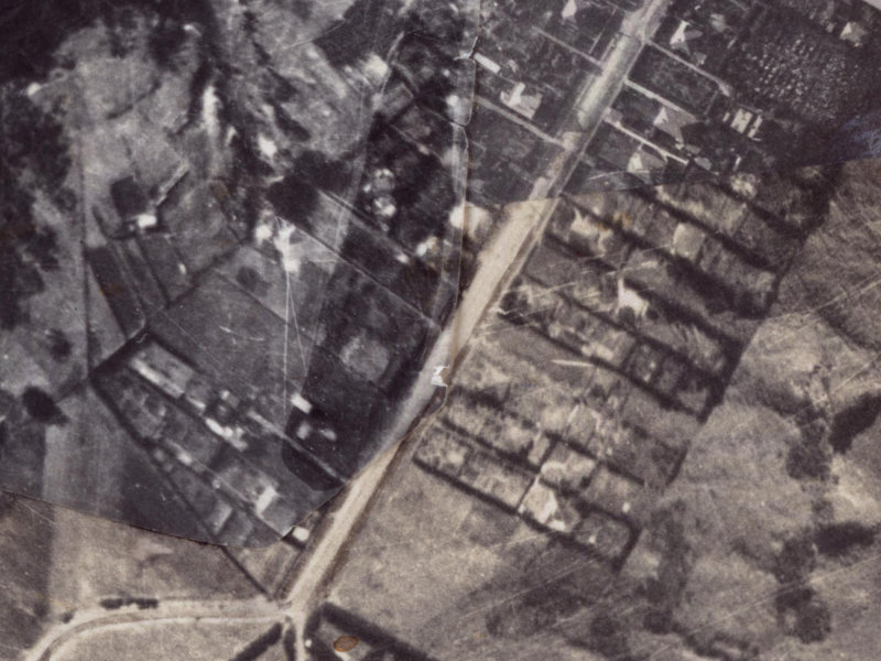 90 Moncks Spur Road from the air, 1925-1929