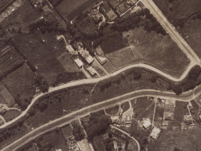 185A Ashgrove Terrace from the air, 1925-1929