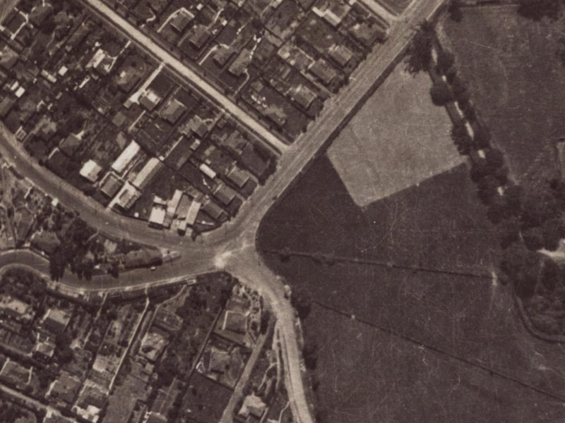 2A Colombo Street from the air, 1925-1929