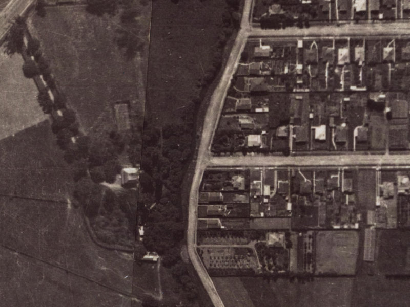 174 Waimea Terrace from the air, 1925-1929