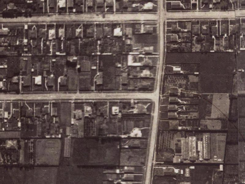 49A Riverview Street from the air, 1925-1929
