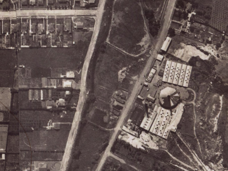 69-81 Centaurus Road from the air, 1925-1929
