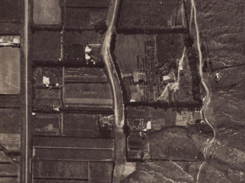 90 Vernon Terrace from the air, 1925-1929