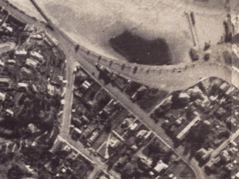 10 Marriner Street from the air, 1925-1929