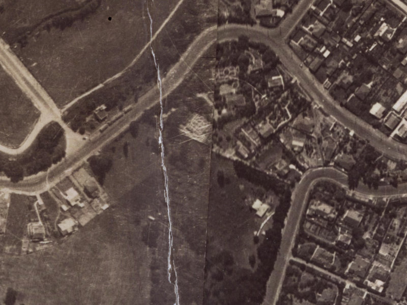 7 Purau Terrace from the air, 1925-1929