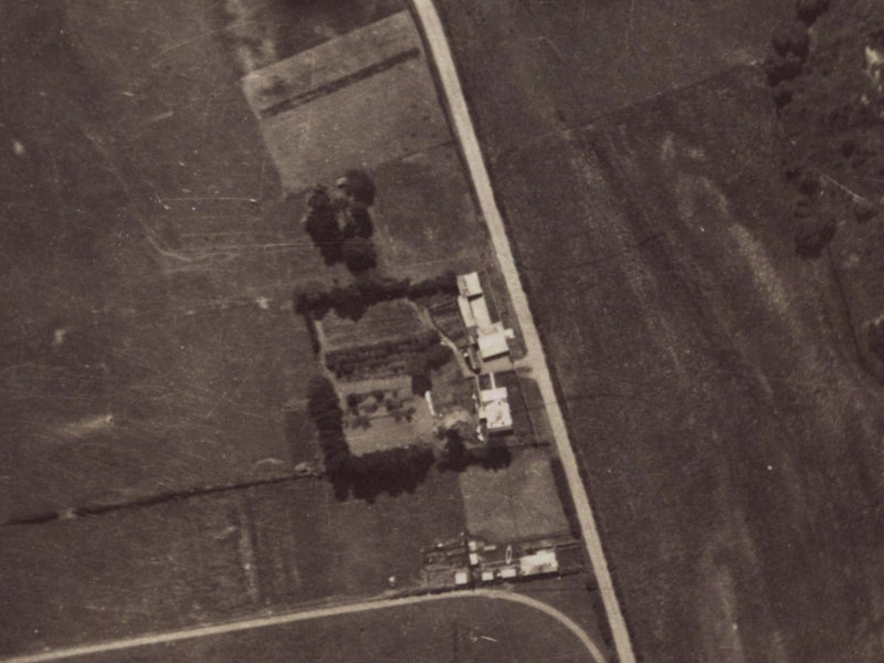 222 Hoon Hay Road from the air, 1925-1929