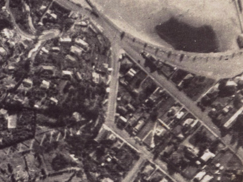 5 Nayland Street from the air, 1925-1929