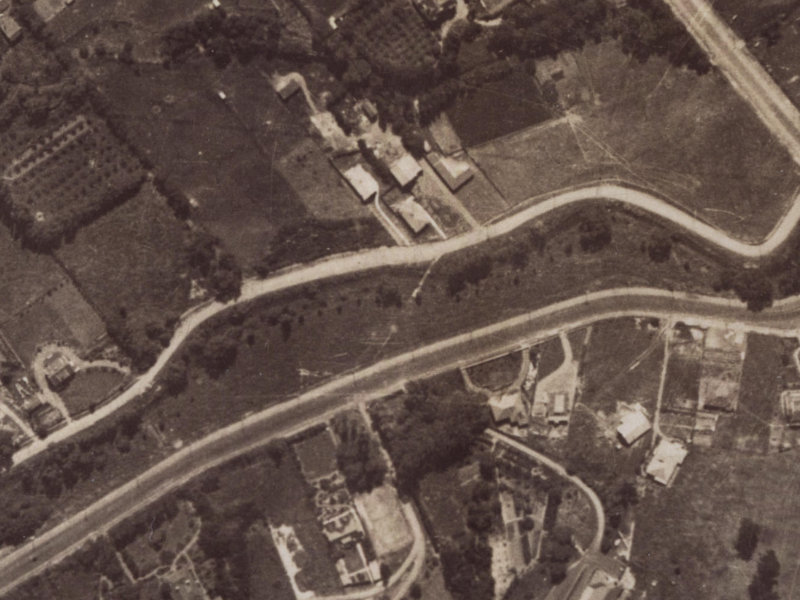 186 Ashgrove Terrace from the air, 1925-1929