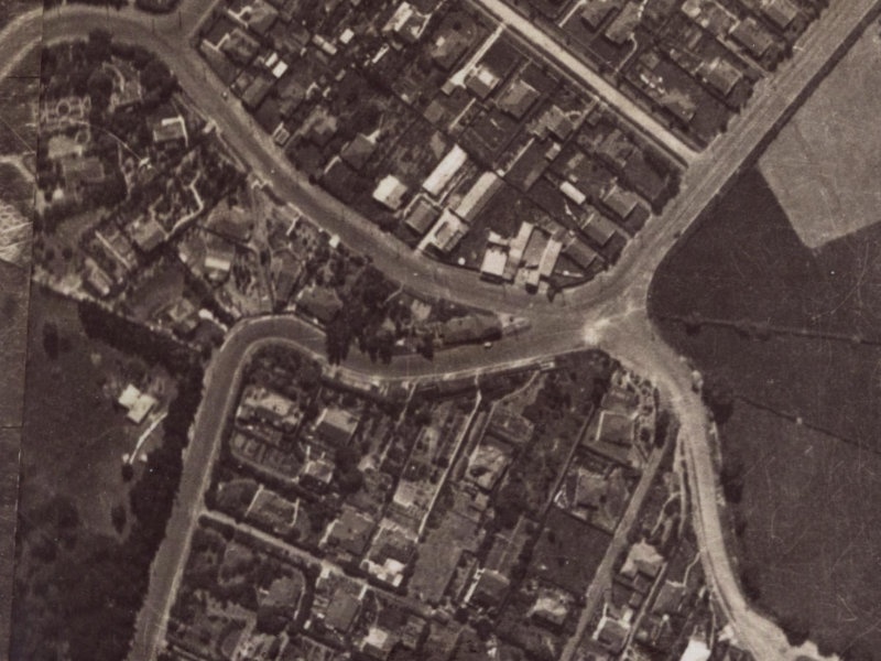 3 Cashmere Road from the air, 1925-1929