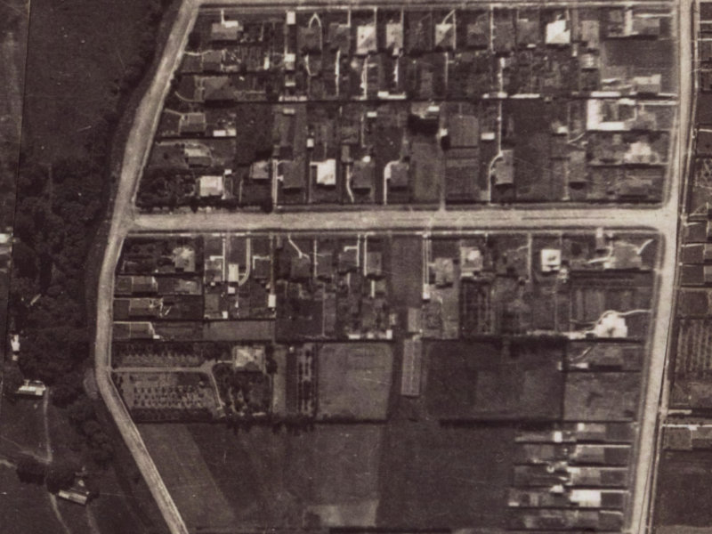 22 Riverview Street from the air, 1925-1929